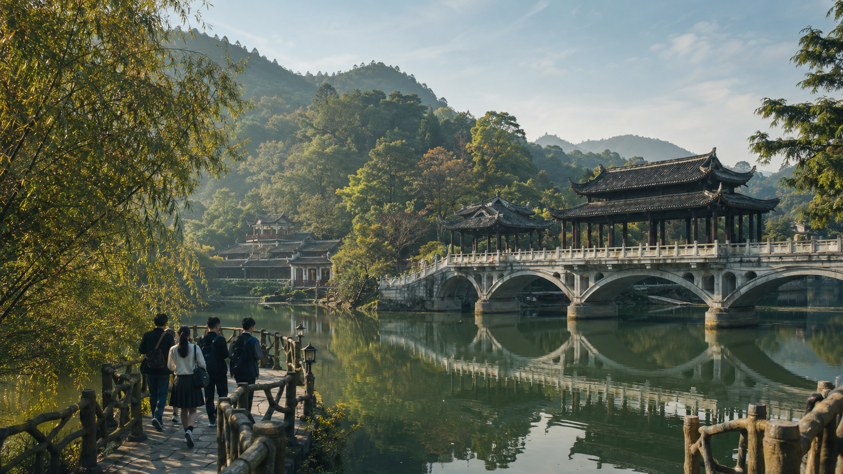 山水與傳統建築中的研學旅程